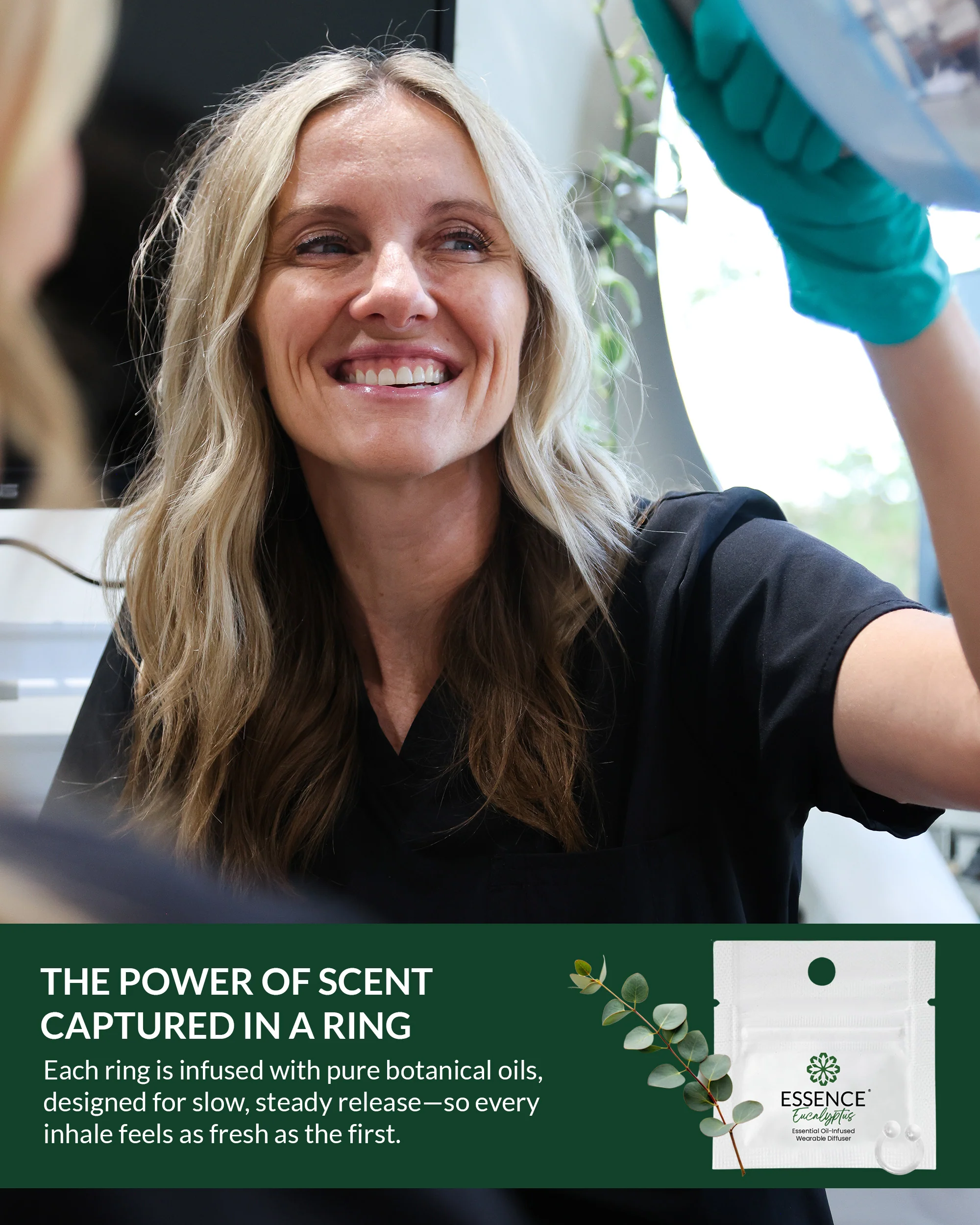 Eucalyptus Scent Nasal Diffuser Ring - Image 7