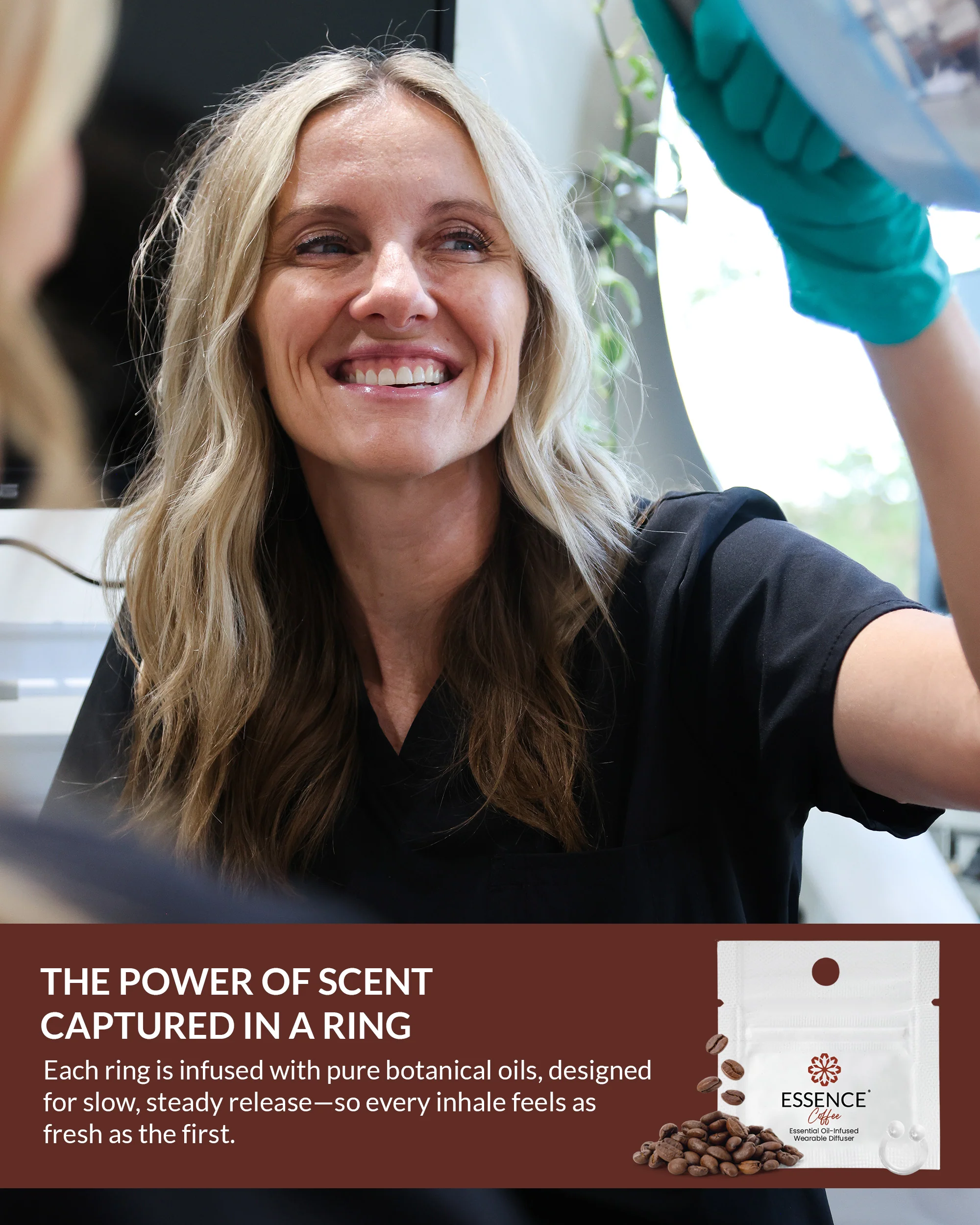 Coffee Scent Nasal Diffuser Ring - Image 7