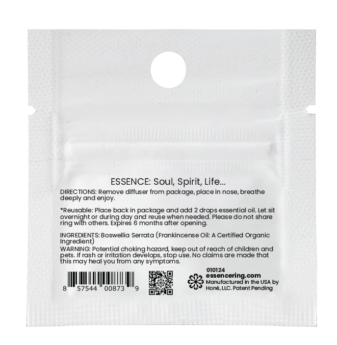 Frankincense Nasal Diffuser Ring - Image 3