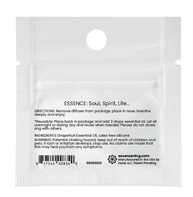 Grapefruit Scent Nasal Diffuser Ring - Image 3