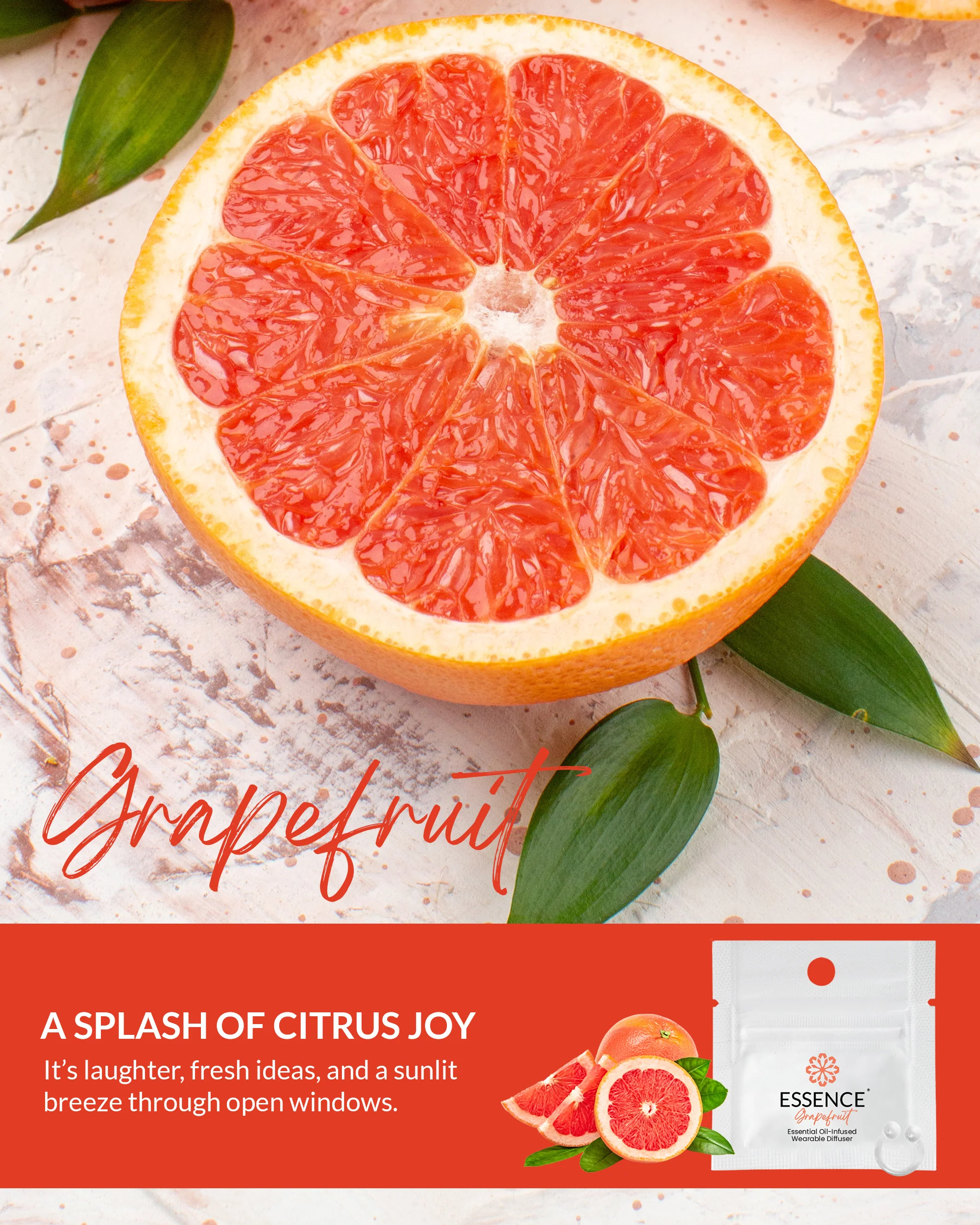 Grapefruit Scent Nasal Diffuser Ring - Image 5