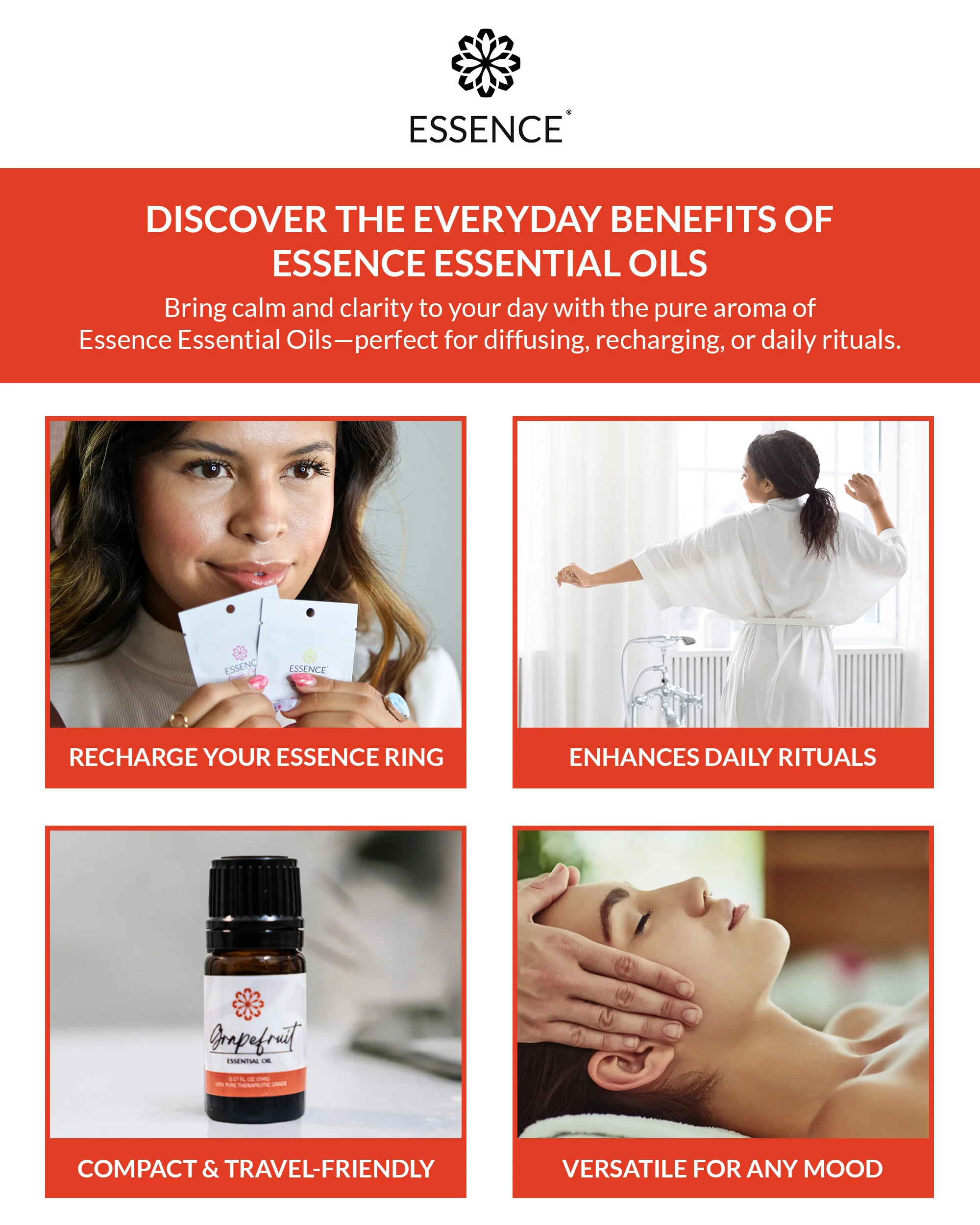 Grapefruit Essential Oil 5mL - Pure, Therapeutic Grade for Mood Balance & Stress Relief - Image 4