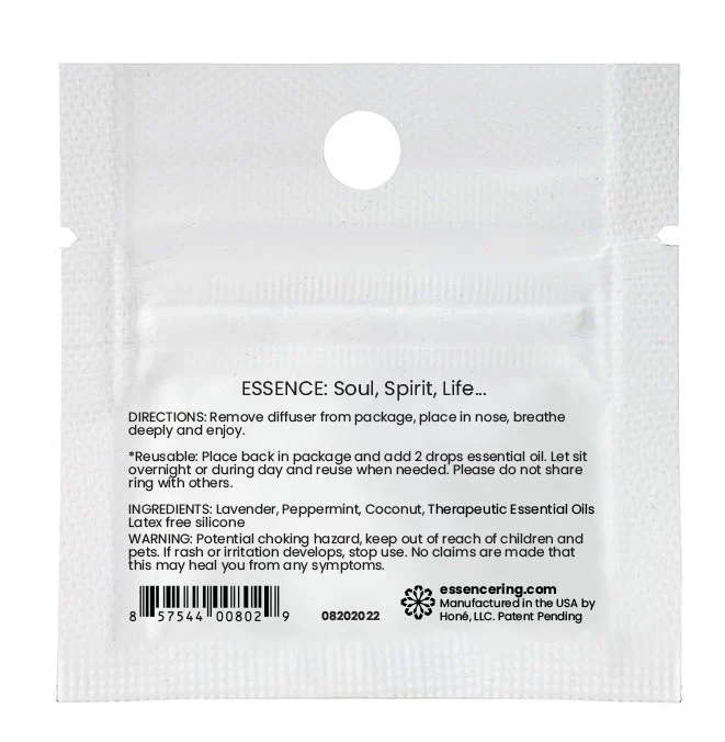 Lavender Mint Nasal Diffuser Ring - Image 3
