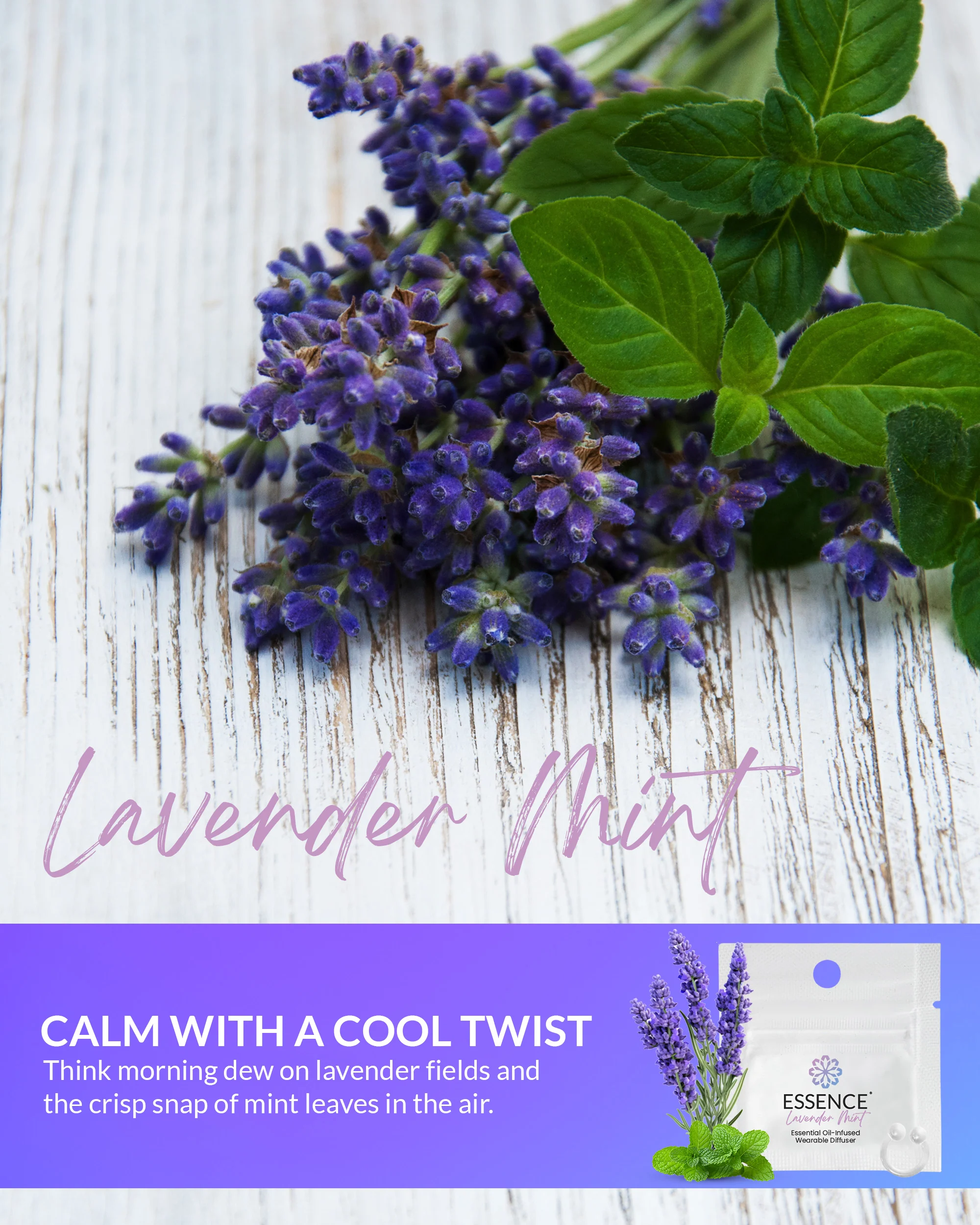 Lavender Mint Nasal Diffuser Ring - Image 5