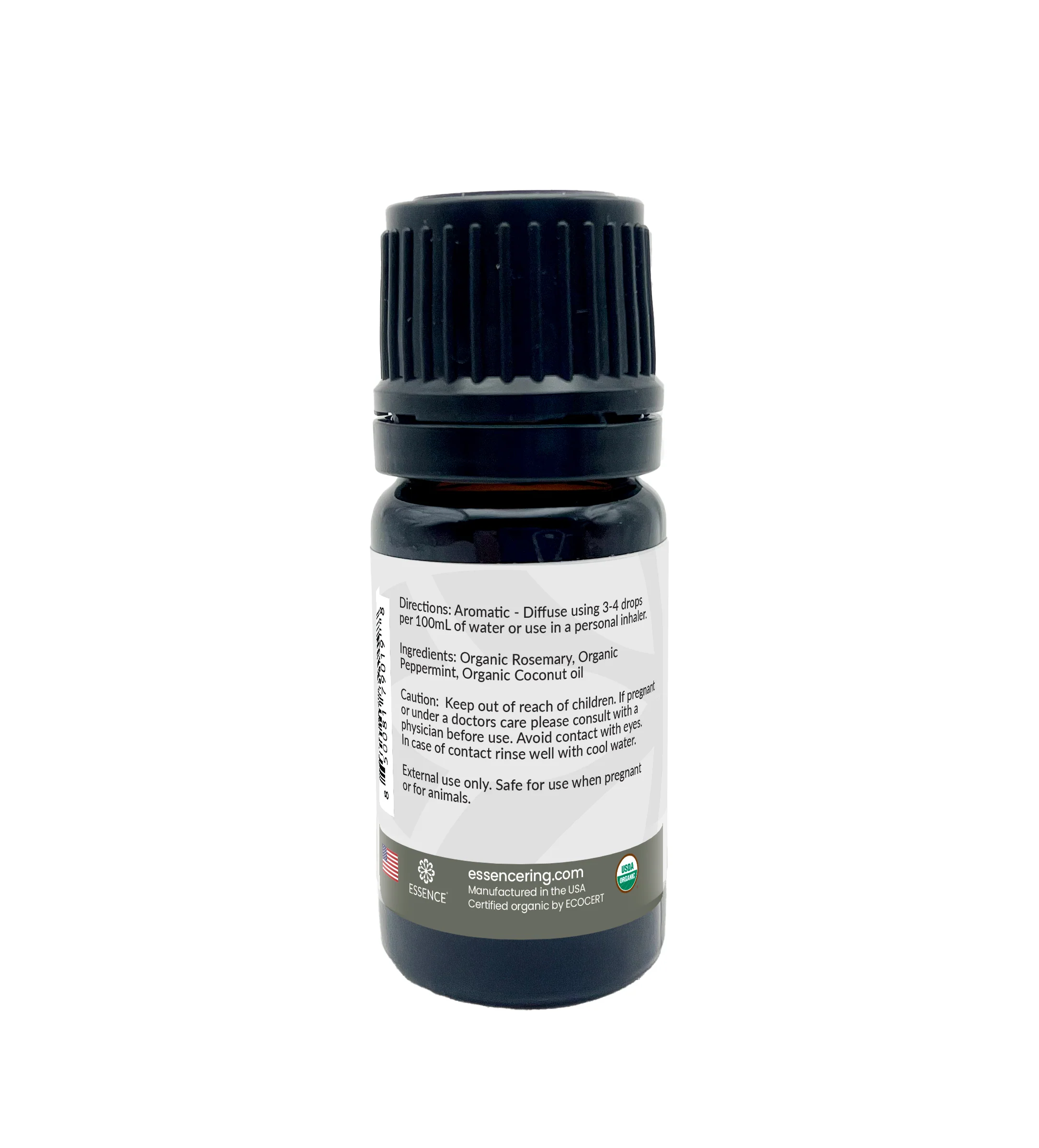 Rosemary Mint Essential Oil – 5 mL Bottle - Image 3