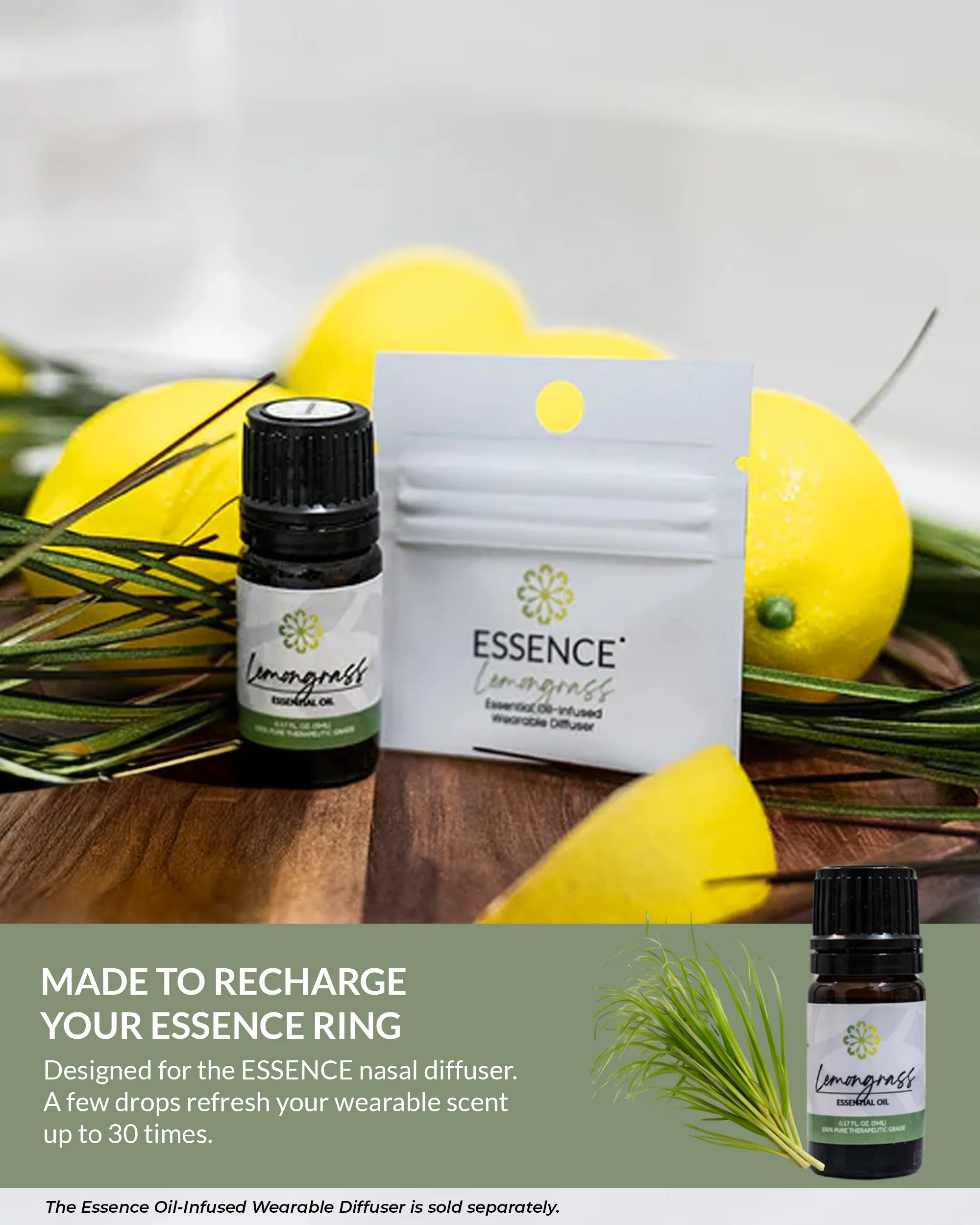 Lemongrass Essential Oil 5mL - Pure, Therapeutic Grade for Natural Uplift and Wellness - Image 7
