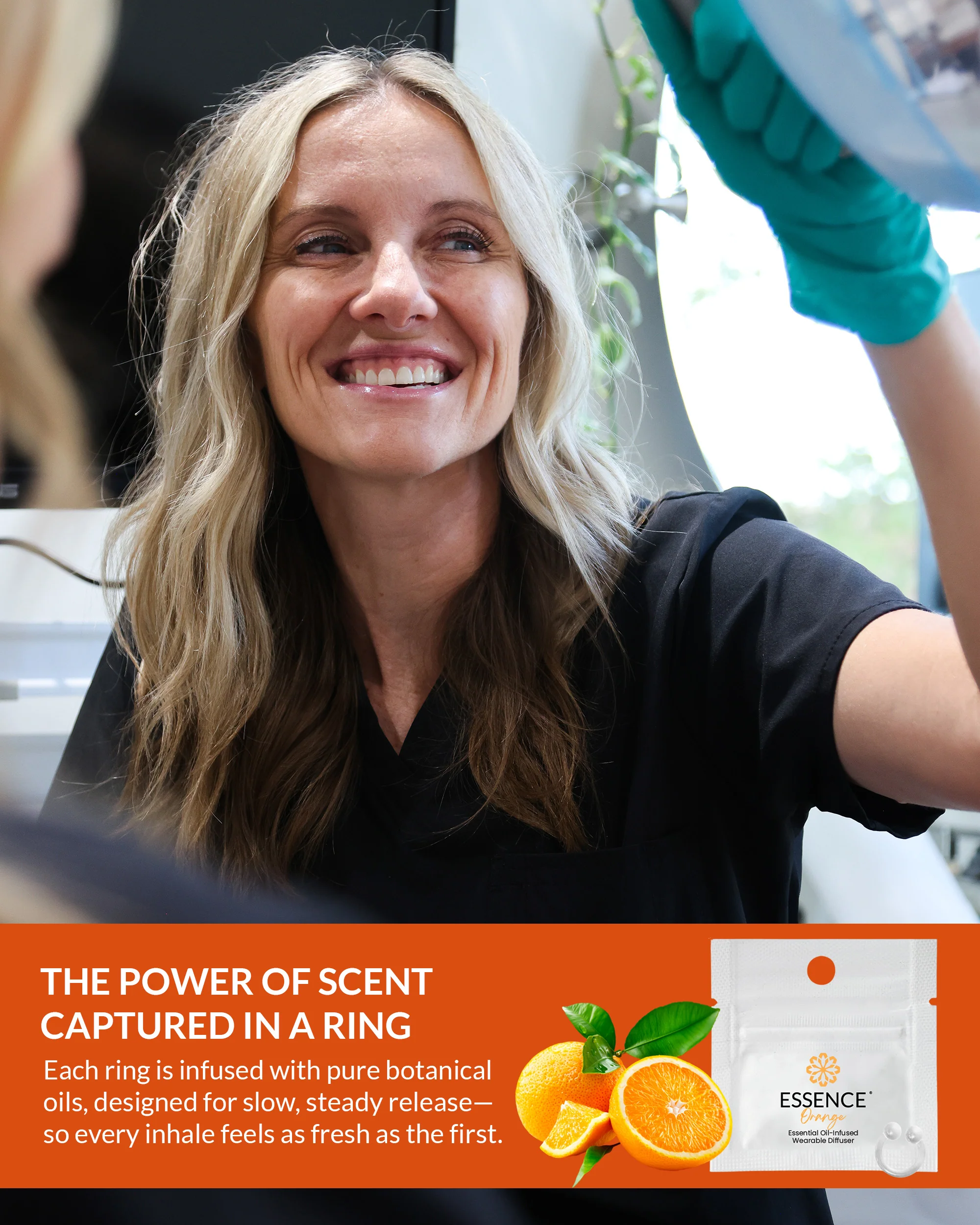 Orange Scent Nasal Diffuser Ring - Image 7
