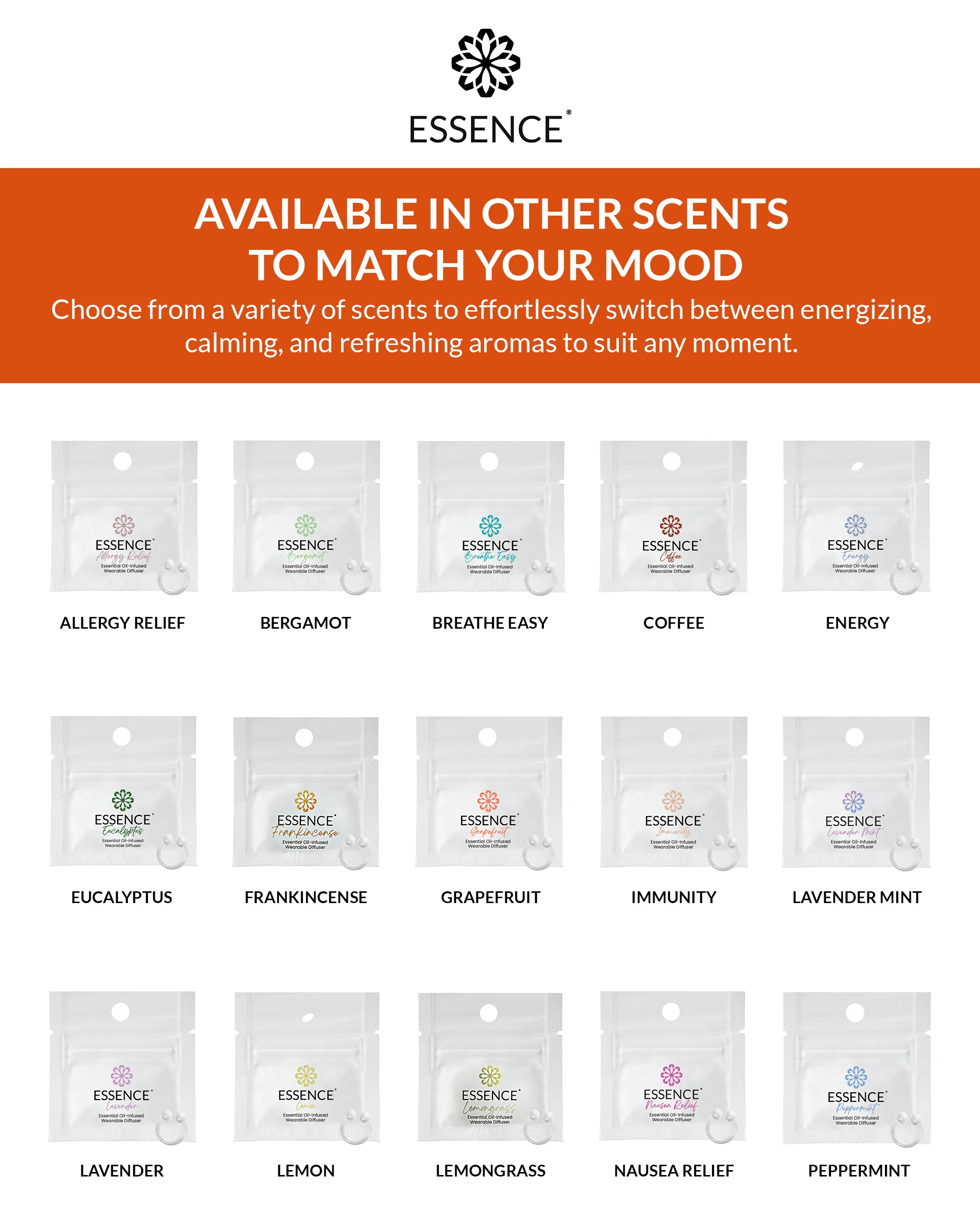 Orange Scent Nasal Diffuser Ring - Image 9