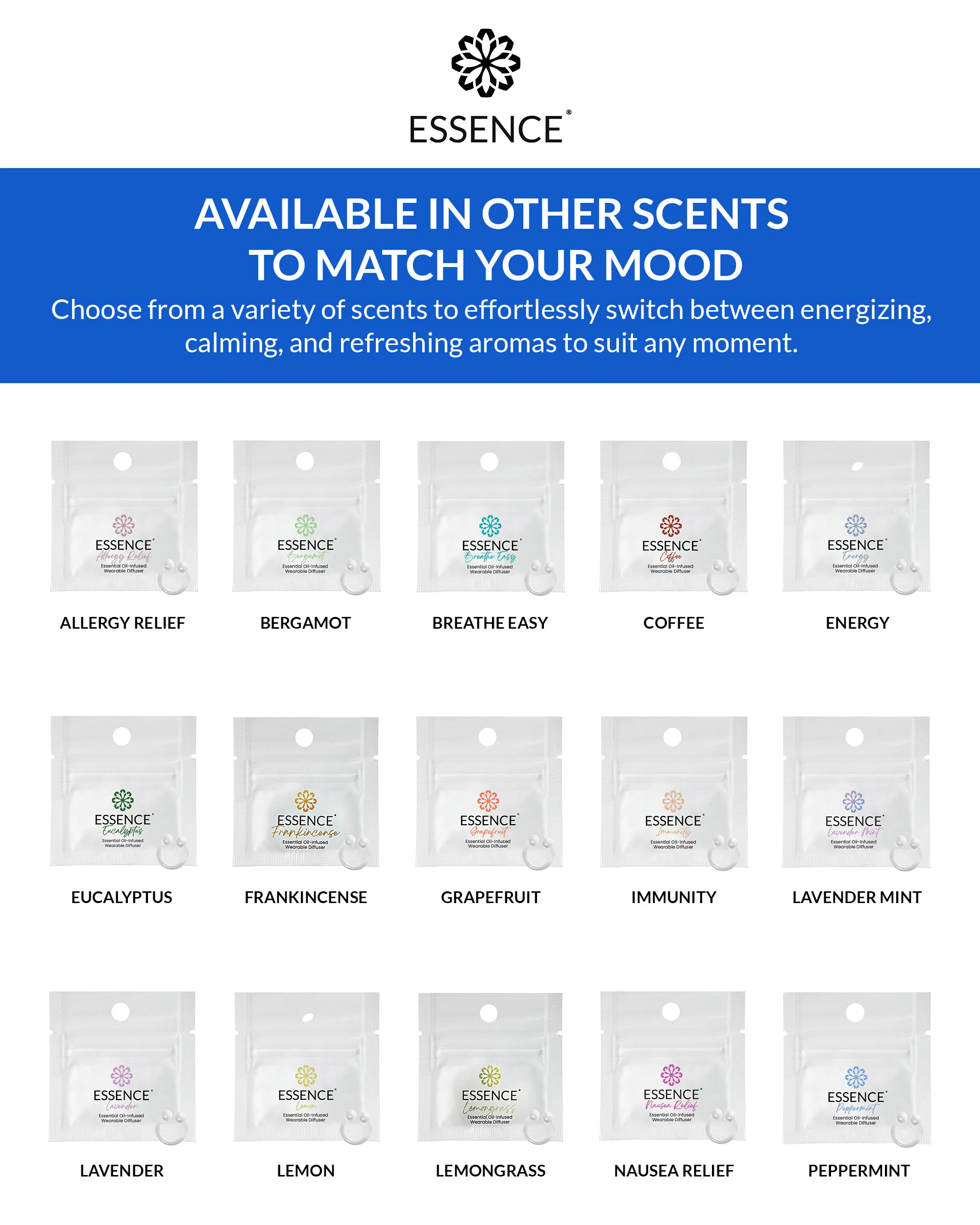 Peppermint Scent Nasal Diffuser Ring - Image 9